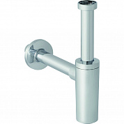 Сифон бутылочный Geberit для умывальника, горизонт. выпуск, d 40 мм, G 1 1/4", хром