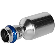 Муфта переходная 35 х 18 мм, ВПр-НПр под пресс, из нержавеющей стали STOUT (SSS-2020-003518)
