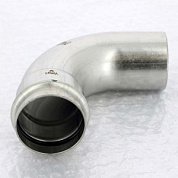 Угол-вставка пресс 54 нержавеющая сталь Sanpress Inox VIEGA Диаметр - 54 мм.