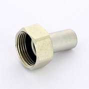 Муфта-вставка пресс-В 15x3/4" нержавеющая сталь Sanpress Inox VIEGA Диаметр - 15 мм.
