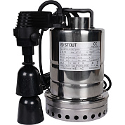 Дренажный насос STOUT SPD-01 250 Вт с вертикальным поплавком