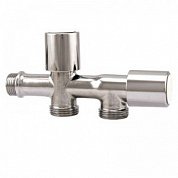 Вентиль ITAP двойной с выходами для бытовых машин 1/2"х3/4"х3/4"