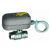 Кран ВВ 1/2" ZonaFAR 2-ход с сервоприводом 220V 8 сек с ручной разблокировкой