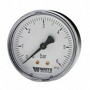 Манометр аксиальный F+R100 80 мм 1/4" 6 бар WATTS