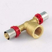 Тройник (ВР) 16 x 1/2" x 16 под пресс для МП труб TIEMME