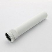 Канализационная труба 110 х 3000 Sinikon с раструбом (белая) 500095.K