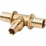 Тройник переходной 32 x 25 x 32 аксиальный для труб PE-X STOUT