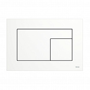 Панель смыва TECEvelvet поверхность FENIX Белая для инсталляции унитаза 150 x 220 x 5 мм 9240735