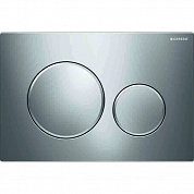 Кнопка смыва Geberit Sigma20 хром, матовый хром 115.882.KH.1