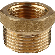Футорка редукционная НВ 1/2" x 3/8" латунь TIEMME