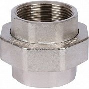 Американка ВР 1"1/2 никель STOUT уплотнение конус