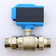 Кран сгон НН 1"1/2 2-ходовой с сервоприводом MODULO PLUS EMMETI 