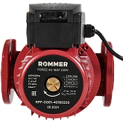 Насос циркуляционный Rommer FORCE фланцевый трехскоростной 40-180F  220V