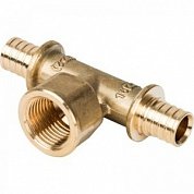 Тройник-переходник 16 x 1/2" ВР аксиальный для труб PE-X STOUT