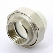 Муфта разборная 40 х 1"1/4 (ВР) PRO AQUA полипропиленовая PP-R