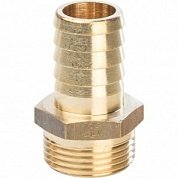 Штуцер НР 3/4" х 25 мм латунь STOUT