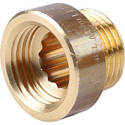 Удлинитель резьбовой 1/2" x 17,5 мм ВН бронза VIEGA (354961)