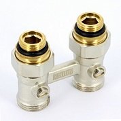 Узел НН прямой для радиаторов 1/2" x 3/4" с нижней подводкой REHAU ЕК