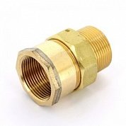 Американка резьбовая ВН 1" с коническим уплотнением бронза VIEGA (447021)