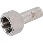 Вставка переходная под пресс 18 x 3/4" (ВР) из нержавеющей стали ROMMER