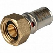 Муфта с накидной гайкой 16 х 1/2" (ВР) под пресс STOUT для МП труб