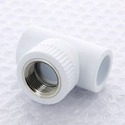 Тройник 25 х 3/4" (ВР) PRO AQUA полипропилен PP-R